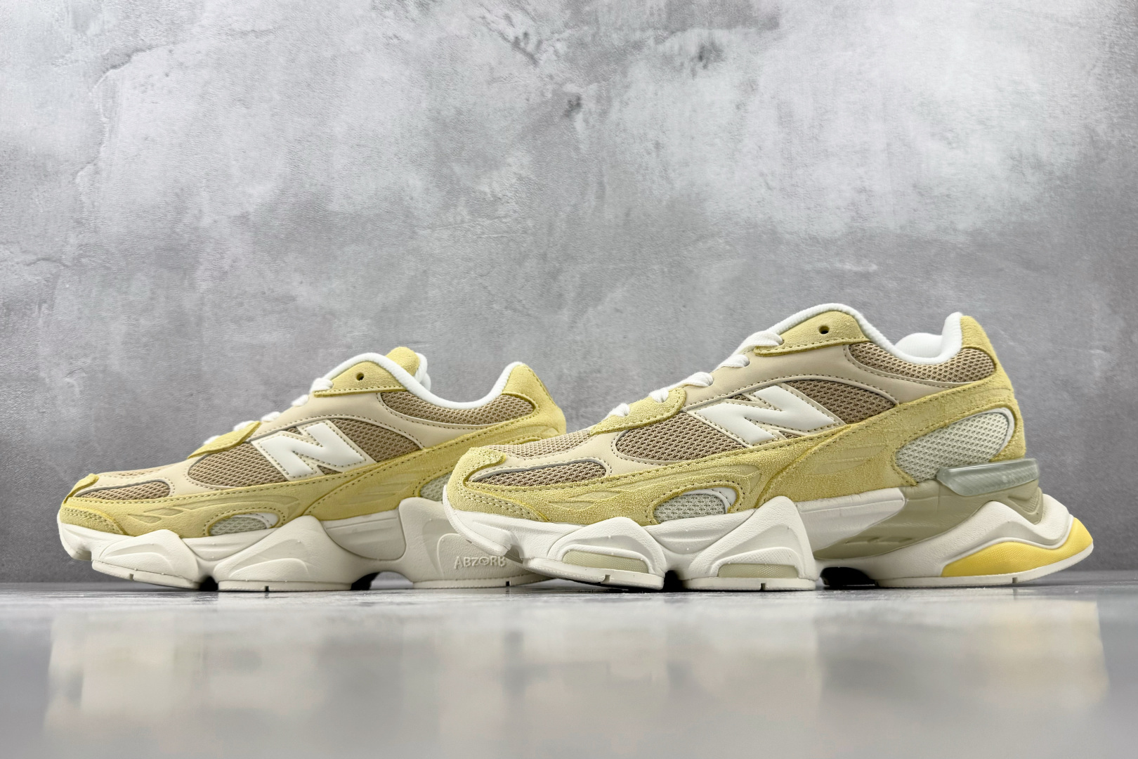 C 版 大厂出品 New Balance NB 9060 黄色 货号：U90606U0 尺码：36 36.5 37 38