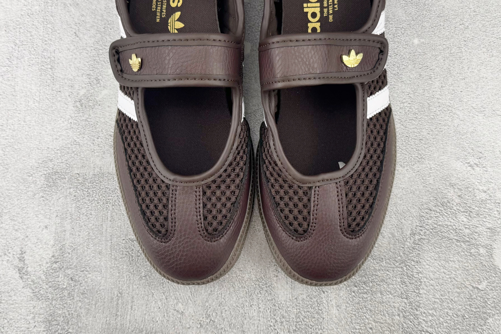HX adidas originals Samba Jane 网面棕 货号:LA6829 尺码:35.5 36 36.5 HX adidas originals Samba Jane 网面棕 货号:LA6829 尺码:35.5 36 36.5