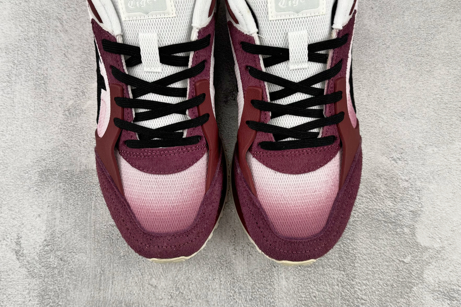 SC 渠道特供 Onitsuka Tiger鬼塚虎 MoageMoage Co 火星红 货号：1183B555-100 