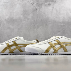 W 版 Onitsuka Tiger鬼塚虎 MEXICO 66 冷白亮金 货号:1183A499-101 尺码:36 3 W 版 Onitsuka Tiger鬼塚虎 MEXICO 66 冷白亮金 货号:1183A499-101 尺码:36 3