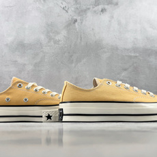 H版 Converse CHUCK 70 X 淡奶黄 • 重磅帆布:采用12盎司高密度棉帆布,不易变形,透气性好 • 全 H版 Converse CHUCK 70 X 淡奶黄 • 重磅帆布:采用12盎司高密度棉帆布,不易变形,透气性好 • 全