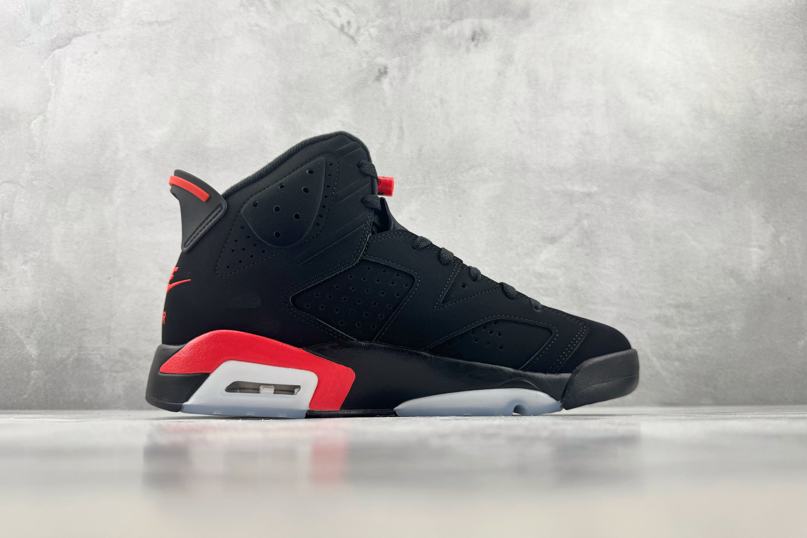 GX 顶级纯原 完美复刻 Jordan Air Jordan 6 "Infrared Salesman" 反转红外线 黑 GX 顶级纯原 完美复刻 Jordan Air Jordan 6 "Infrared Salesman" 反转红外线 黑
