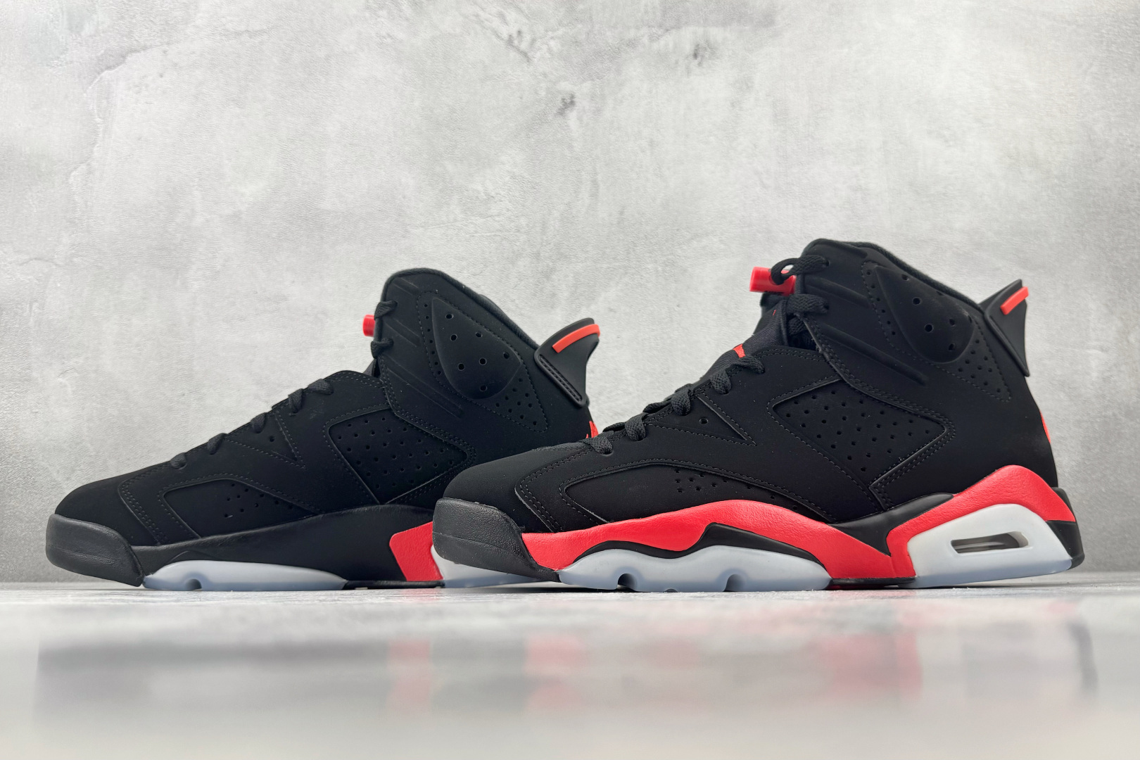 GX 顶级纯原 完美复刻 Jordan Air Jordan 6 "Infrared Salesman" 反转红外线 黑 GX 顶级纯原 完美复刻 Jordan Air Jordan 6 "Infrared Salesman" 反转红外线 黑