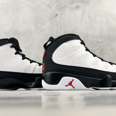 GX 顶级纯原 完美复刻 Jordan Air Jordan 9 Retro White Black Red 白黑 货号 GX 顶级纯原 完美复刻 Jordan Air Jordan 9 Retro White Black Red 白黑 货号