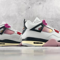 GX 顶级纯原 完美复刻 Jordan Air Jordan 4 Retro Comic "漫画"白黑粉 货号:JA11 GX 顶级纯原 完美复刻 Jordan Air Jordan 4 Retro Comic "漫画"白黑粉 货号:JA11