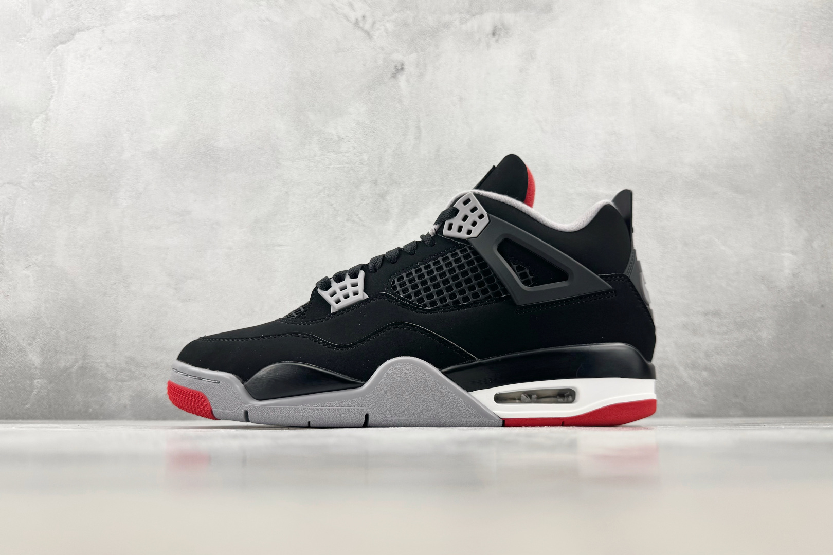 GX 顶级纯原 完美复刻 Jordan Air Jordan 4 Bred 黑色 货号:IX8180-001 尺码:40 GX 顶级纯原 完美复刻 Jordan Air Jordan 4 Bred 黑色 货号:IX8180-001 尺码:40