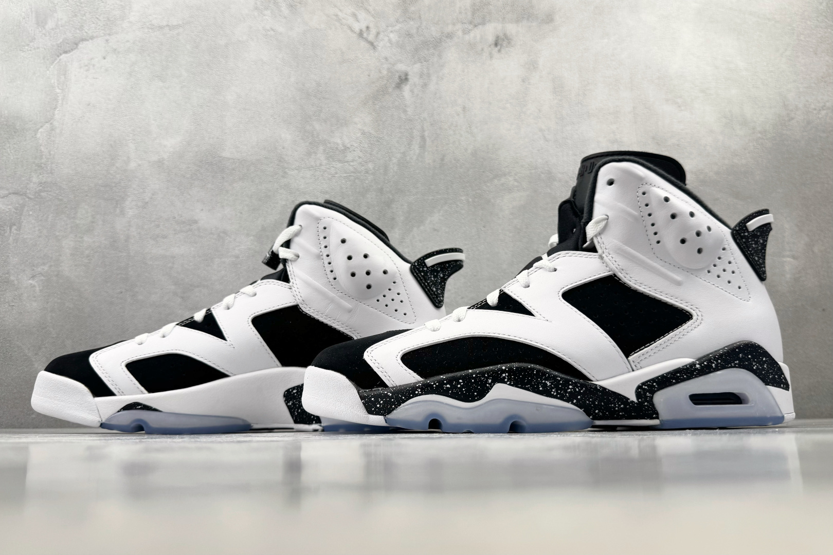 LJR Jordan Air Jordan 6 Retro "Black and White" 奥利奥 黑白 货号：CT