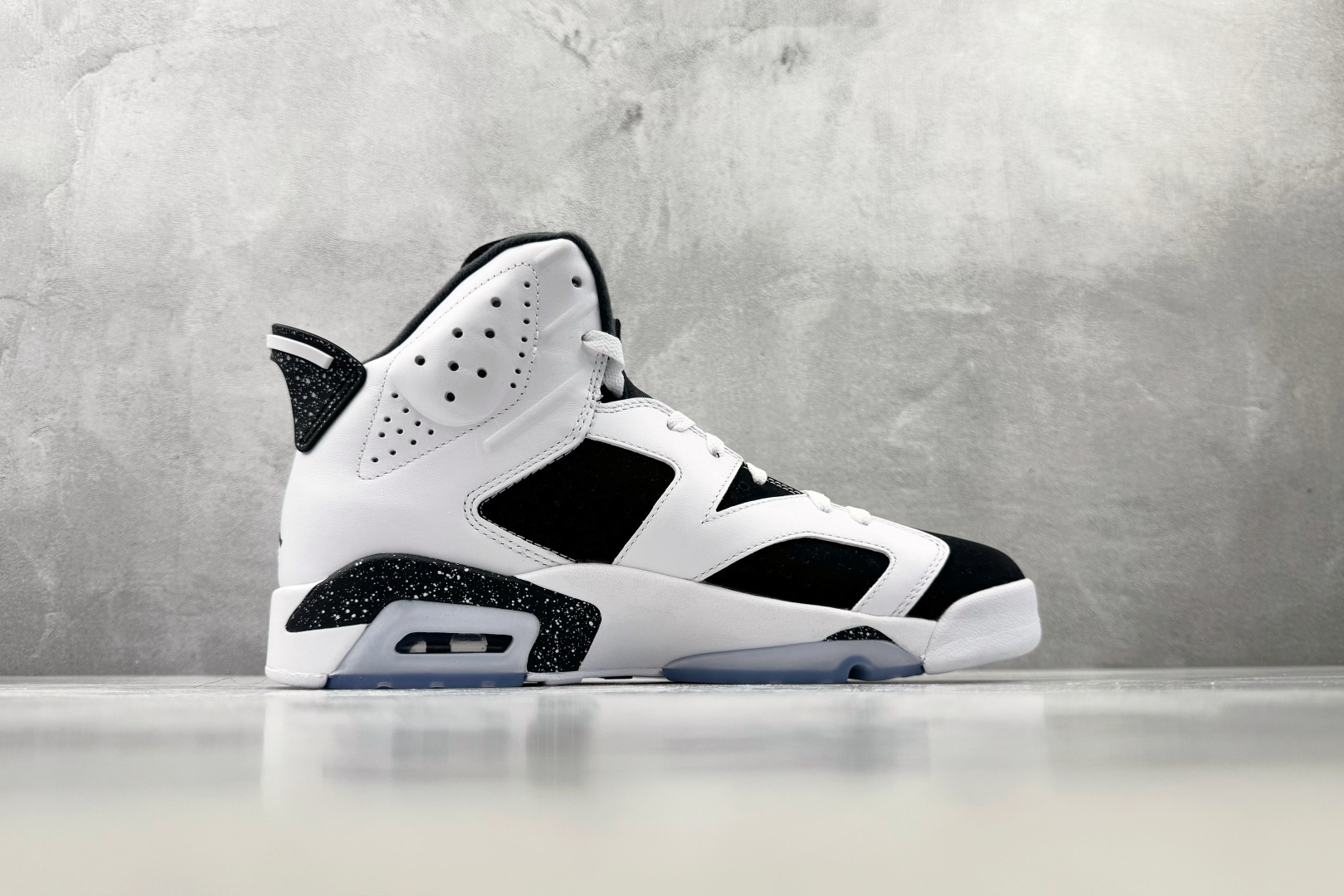 LJR Jordan Air Jordan 6 Retro "Black and White" 奥利奥 黑白 货号：CT