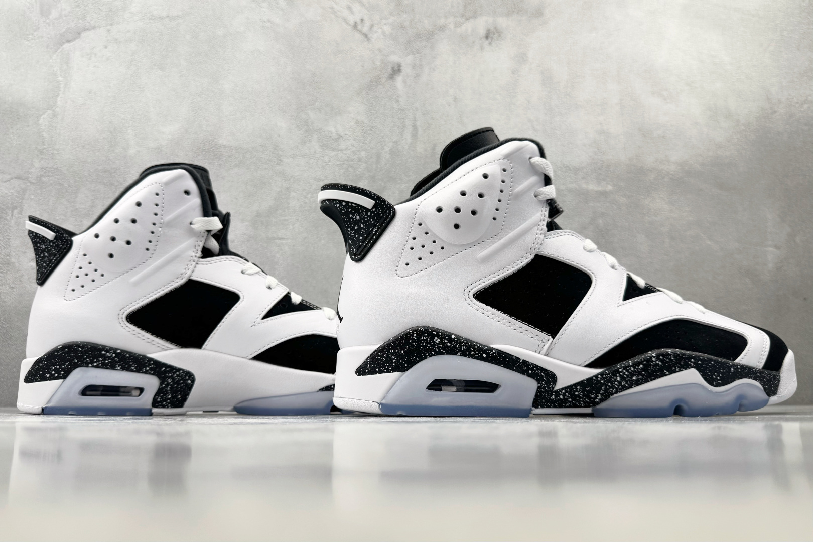 LJR Jordan Air Jordan 6 Retro "Black and White" 奥利奥 黑白 货号：CT