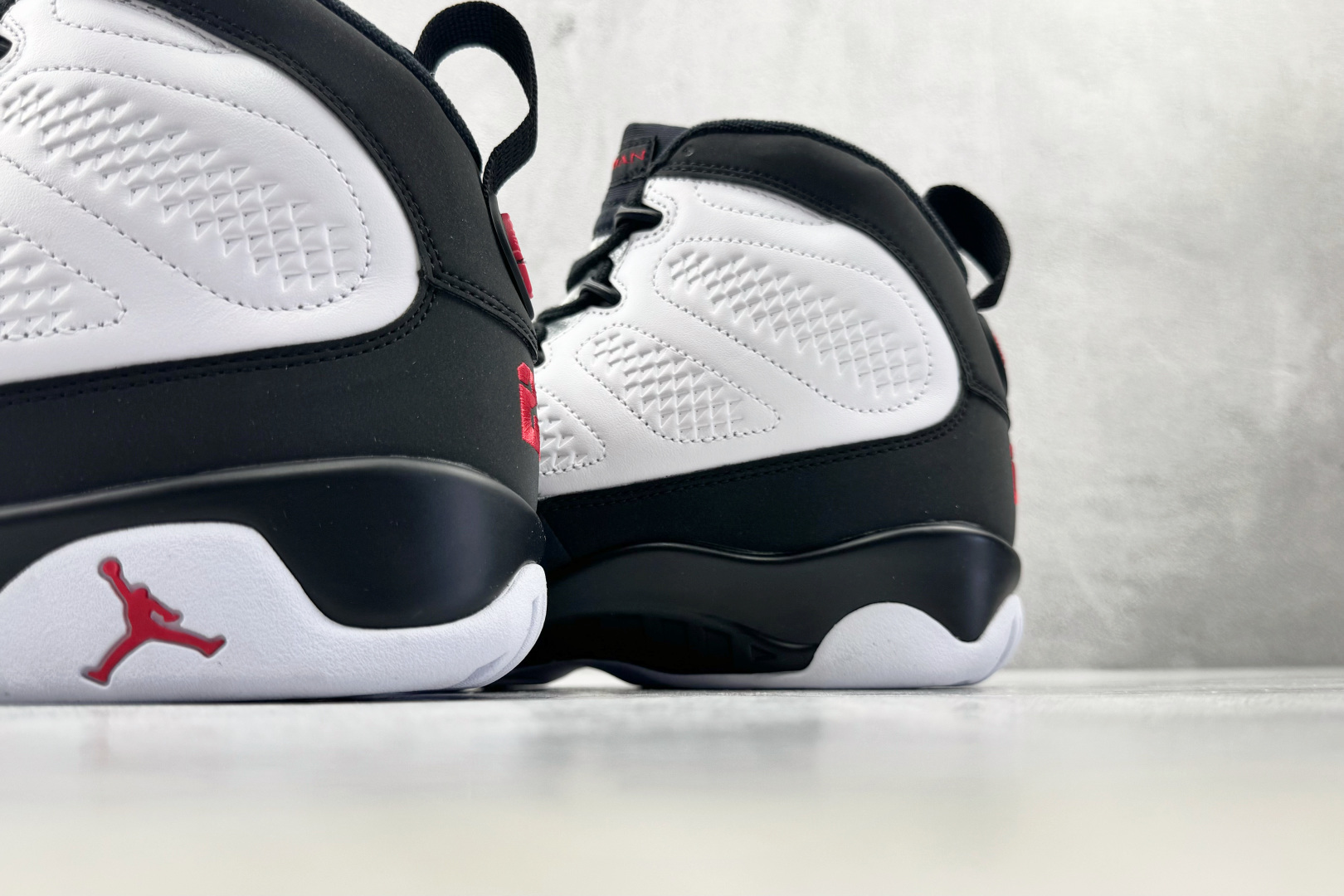 LJR Jordan Air Jordan 9 Retro OG 黑白 货号：-112 尺码：40.5 41 42 42