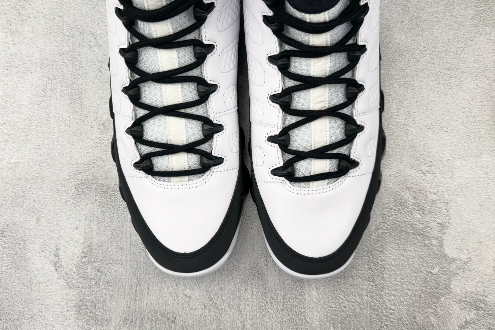 LJR Jordan Air Jordan 9 Retro OG 黑白 货号：-112 尺码：40.5 41 42 42
