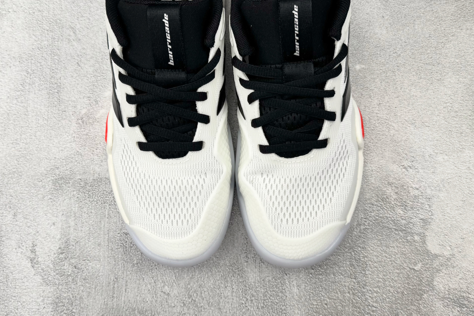 3A adidas BARRICADE 14 白黑 货号：JQ7107 尺码：36 36.5 37 38.5 39 40