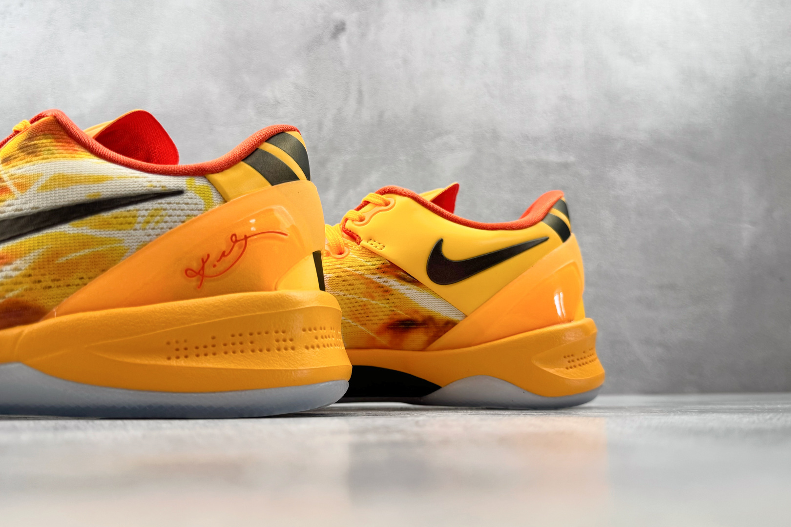 GX 顶级纯原 完美复刻 Nike Kobe 8 Shanghai Fireworks 橙色 货号：IO6259-800