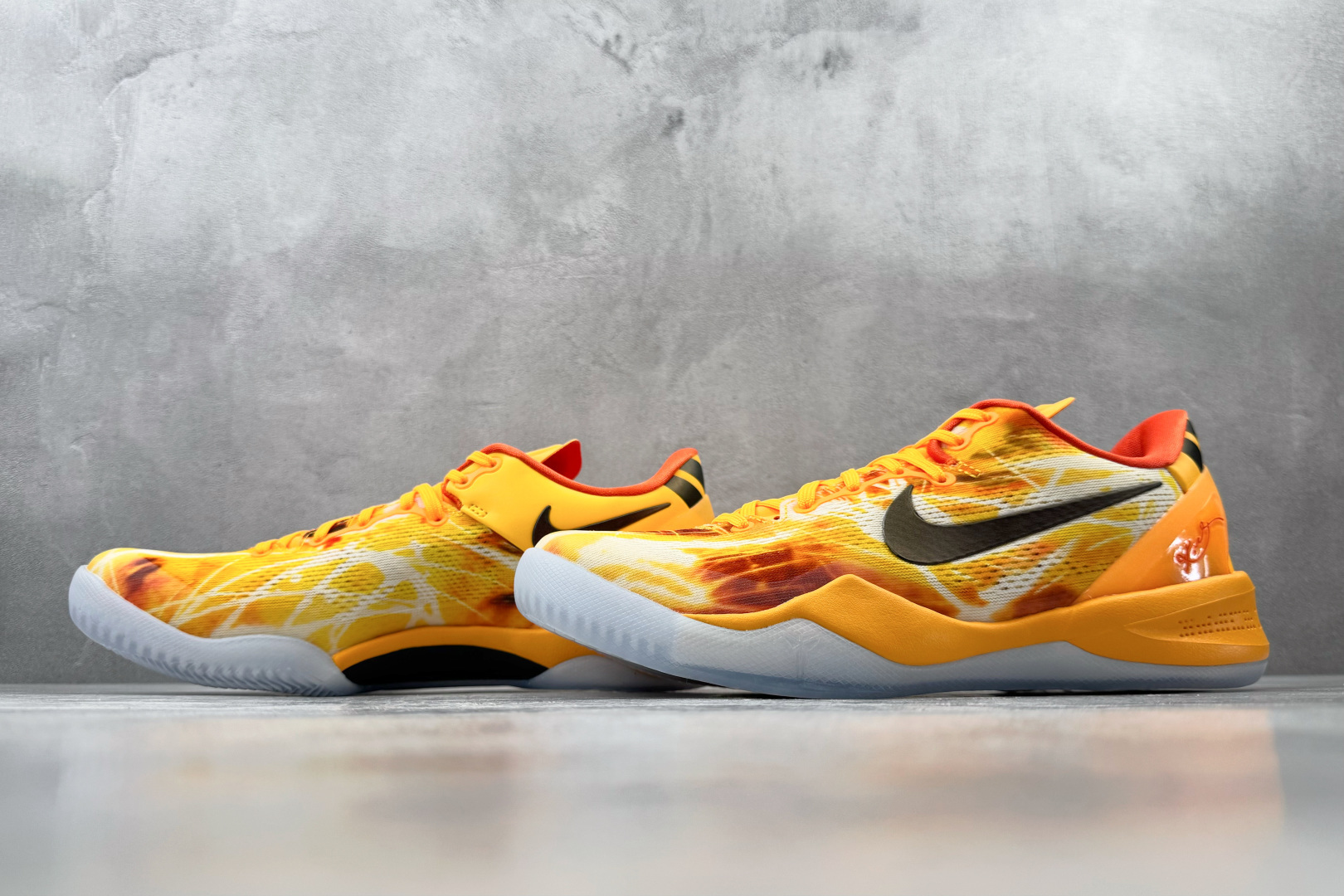 GX 顶级纯原 完美复刻 Nike Kobe 8 Shanghai Fireworks 橙色 货号：IO6259-800