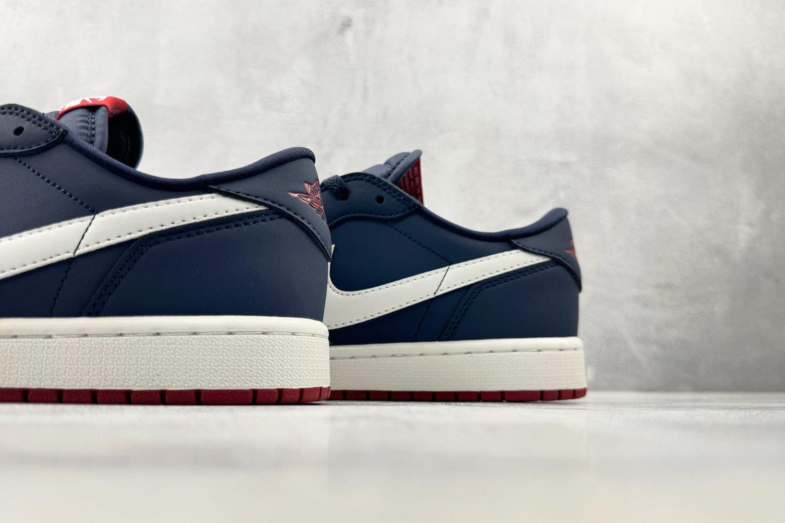 K 版/徐 综合版 Jordan Air Jordan 1 RETRO LOW OG 蓝红 货号：IX8478-410 