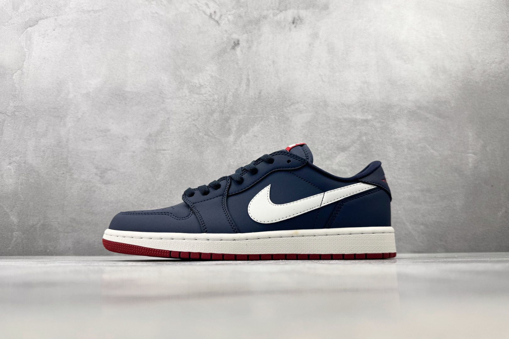 K 版/徐 综合版 Jordan Air Jordan 1 RETRO LOW OG 蓝红 货号：IX8478-410 