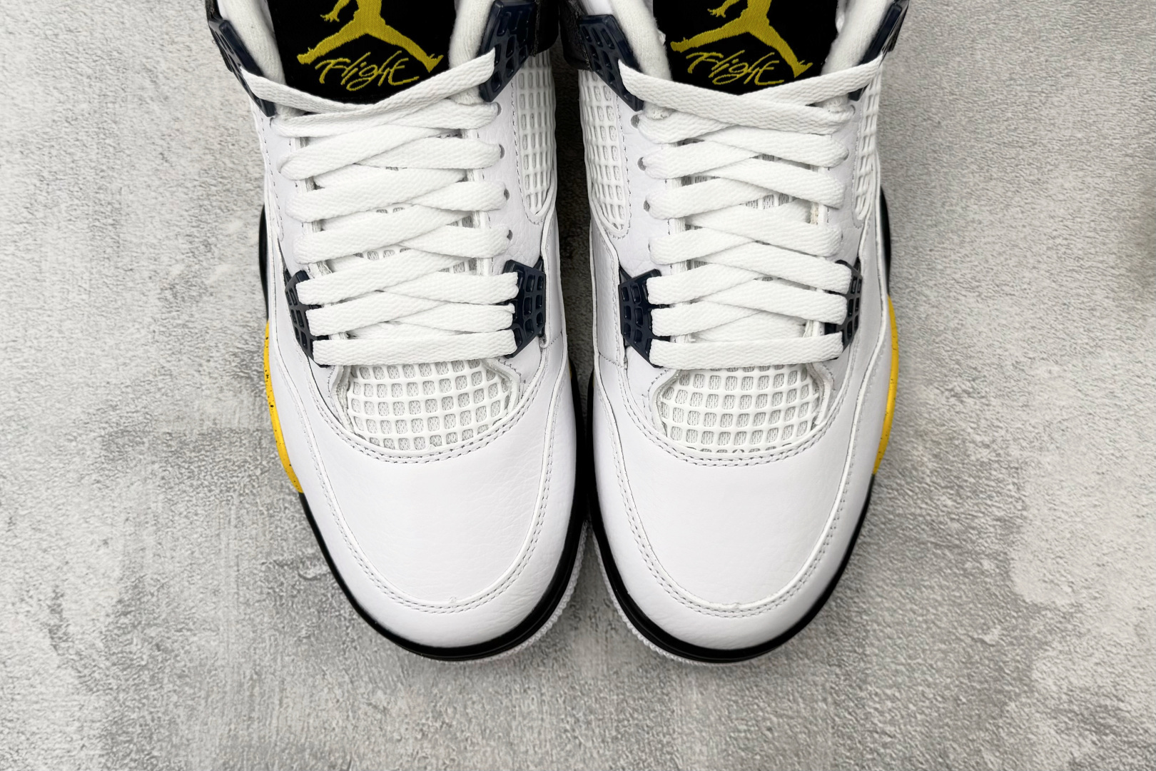 GX 顶级纯原 完美复刻 Jordan Air Jordan 4 Retro "Tour Yellow" 白色 货号:I GX 顶级纯原 完美复刻 Jordan Air Jordan 4 Retro "Tour Yellow" 白色 货号:I