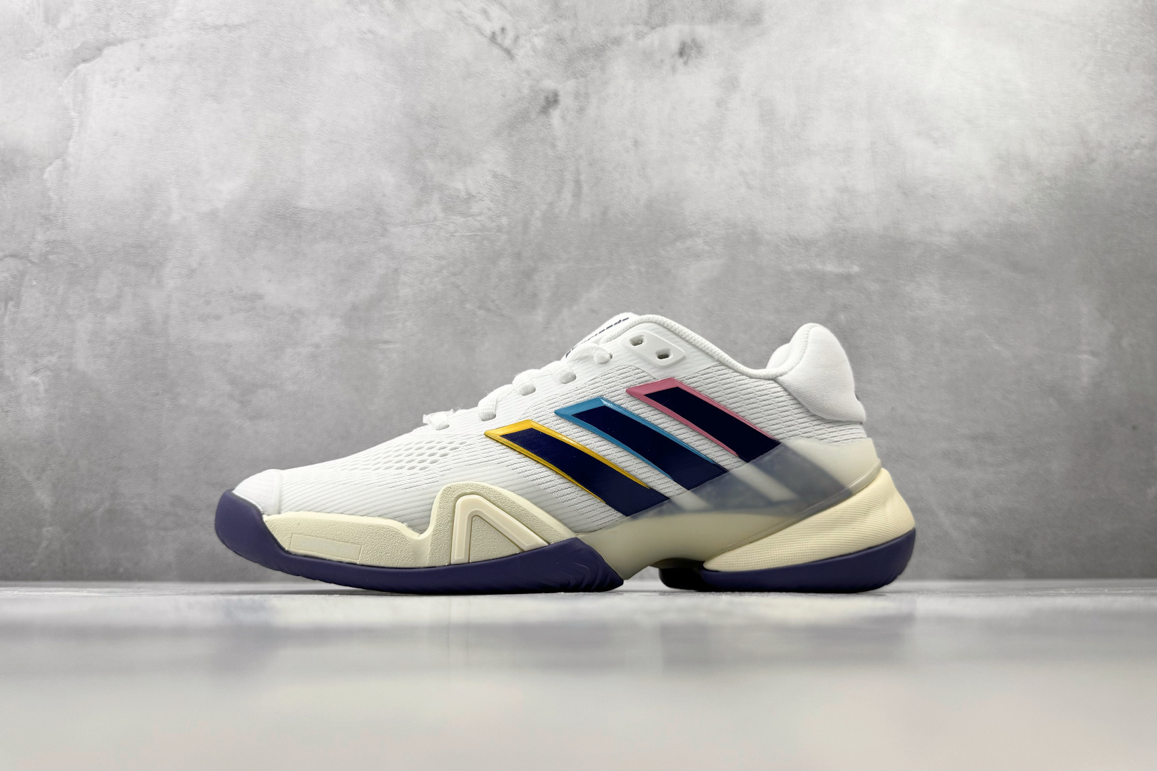 3A adidas BARRICADE 14 白紫 货号：KK3854 尺码：36 36.5 37.5 38 38.5 