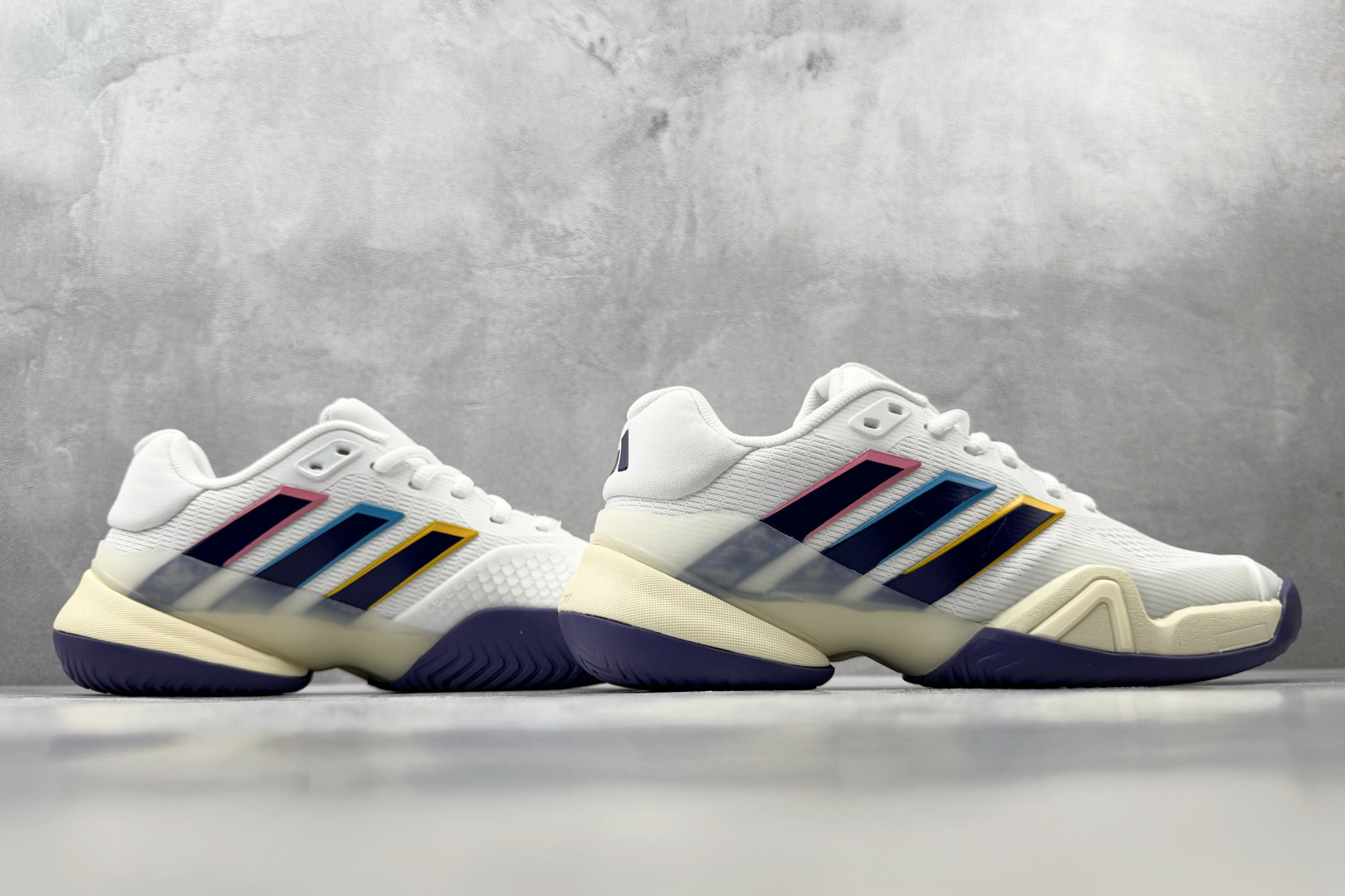 3A adidas BARRICADE 14 白紫 货号：KK3854 尺码：36 36.5 37.5 38 38.5 