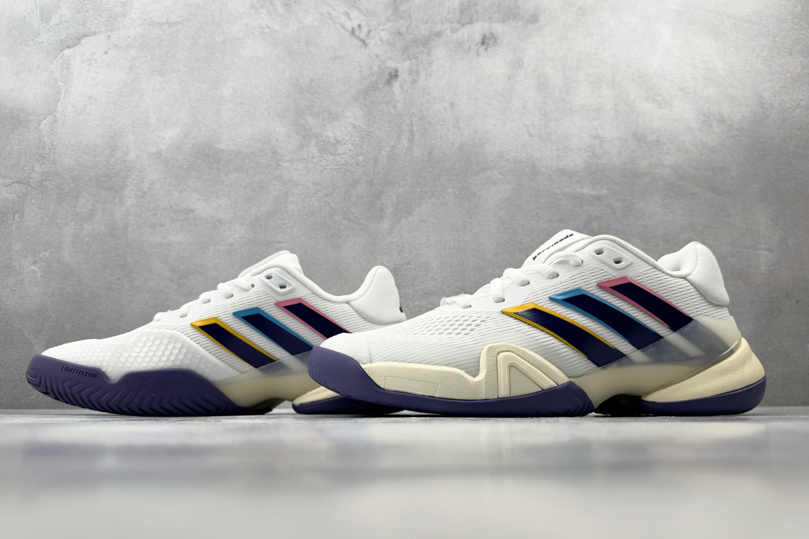 3A adidas BARRICADE 14 白紫 货号：KK3854 尺码：36 36.5 37.5 38 38.5 