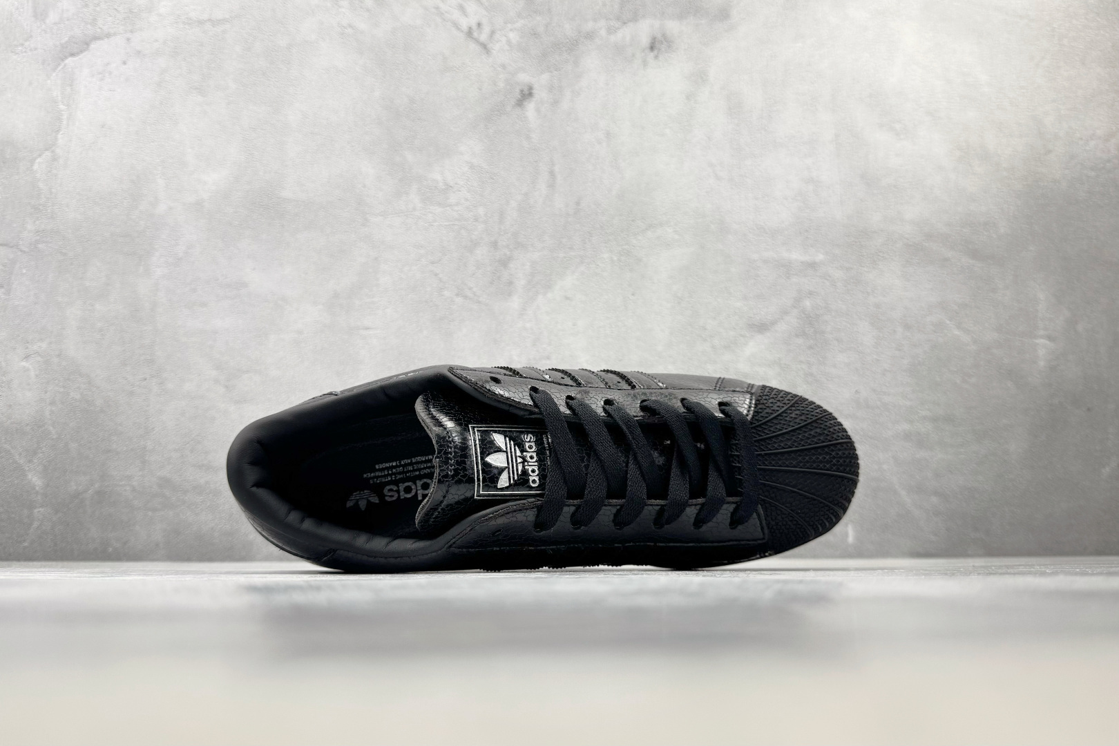 DH adidas originals SUPERSTAR LO PRO 黑色 货号：H3881 尺码：35.5 36 