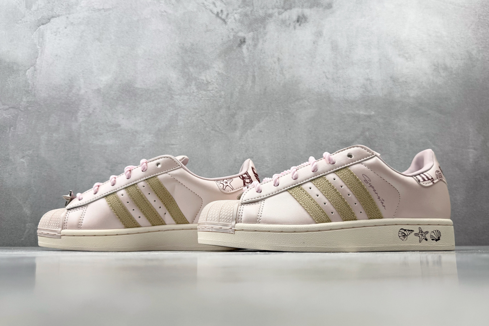XP/H11 平台专供 adidas originals SUPERSTAR 2 石英色 货号: LB9764 尺码：3