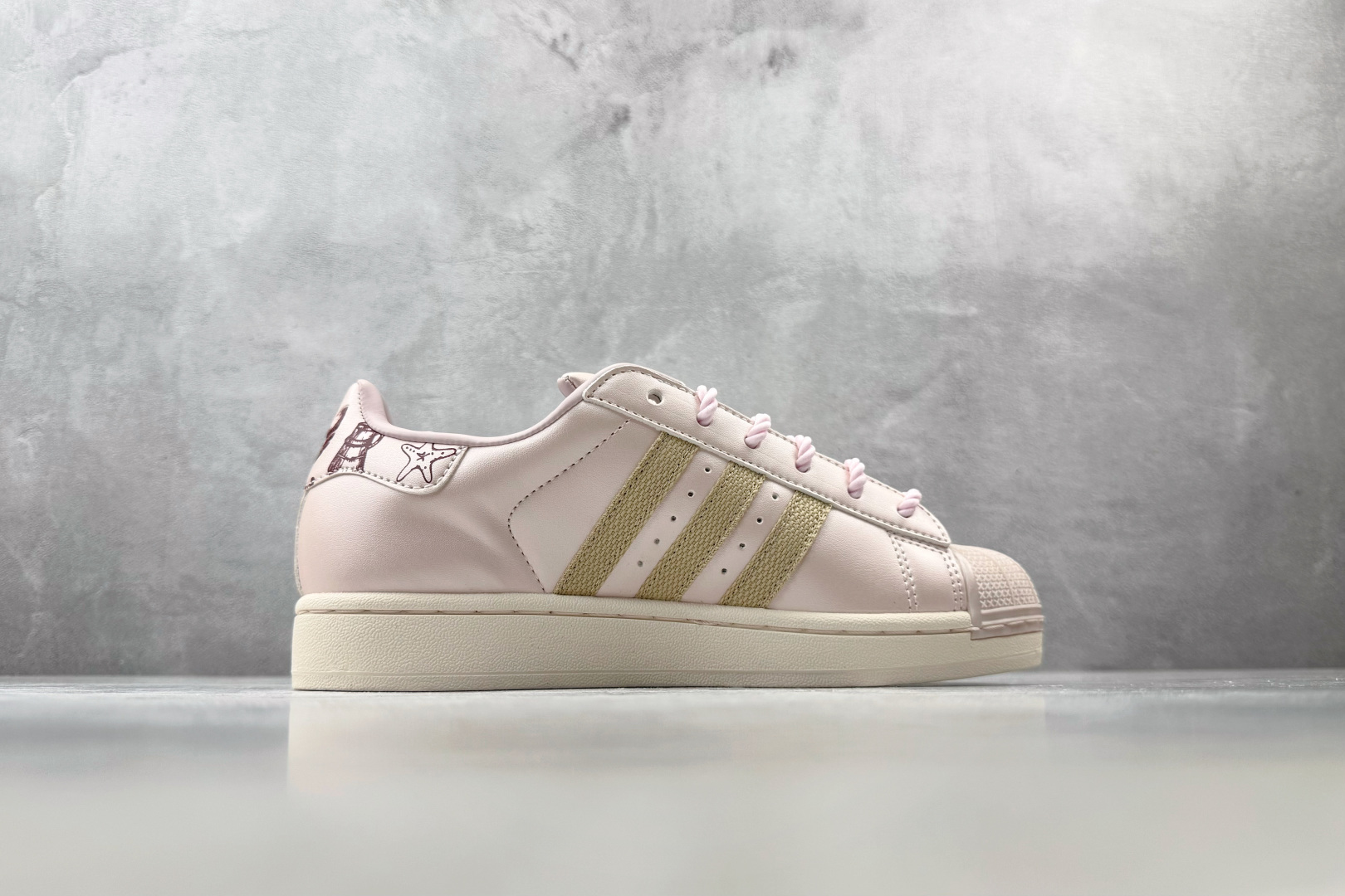 XP/H11 平台专供 adidas originals SUPERSTAR 2 石英色 货号: LB9764 尺码：3