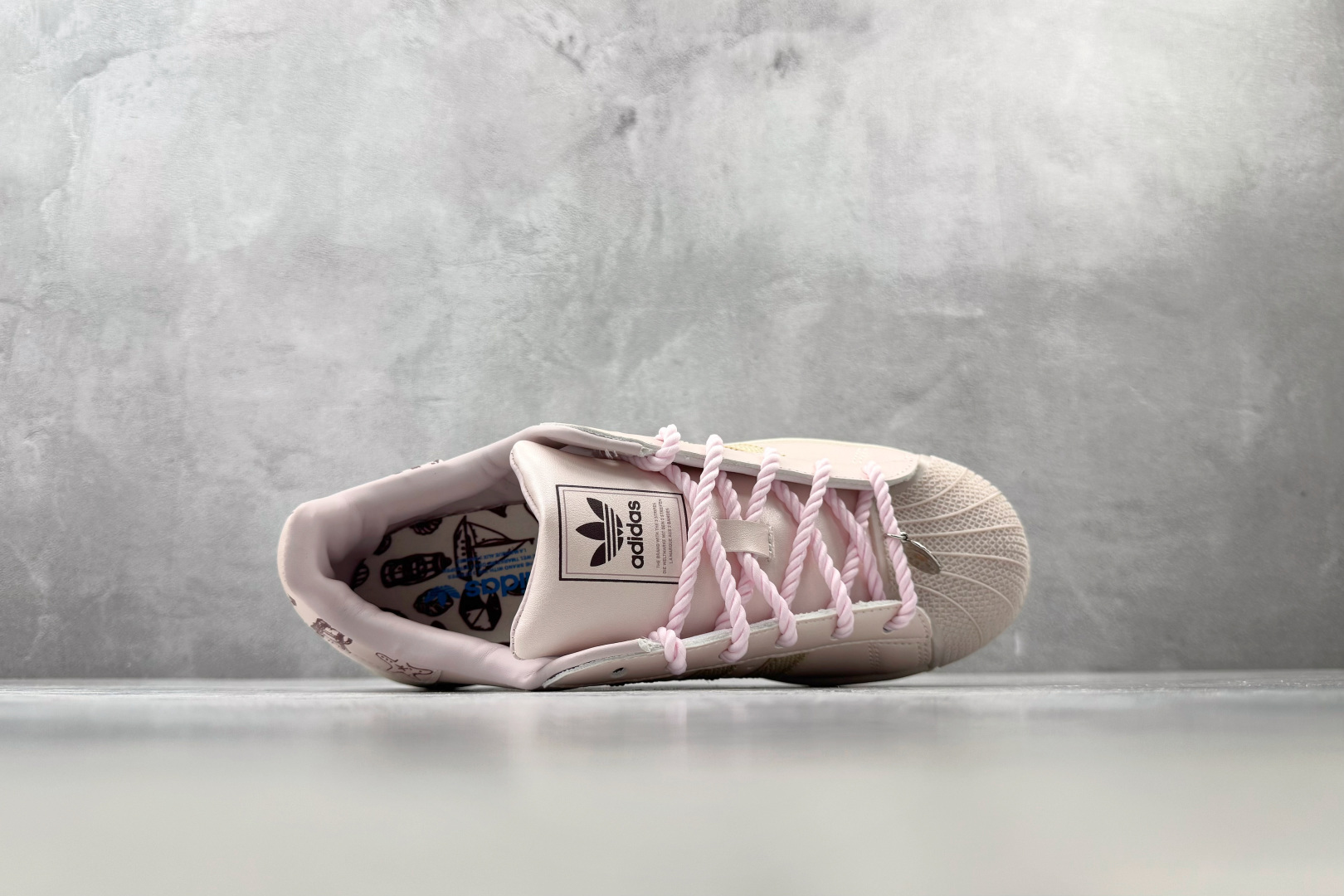 XP/H11 平台专供 adidas originals SUPERSTAR 2 石英色 货号: LB9764 尺码：3
