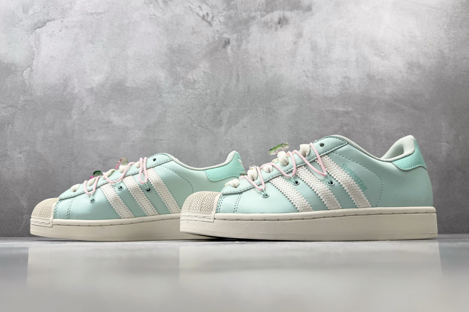 XP/H11 平台专供 adidas originals SUPERSTAR 2 绿色 货号: JR1333 尺码：35