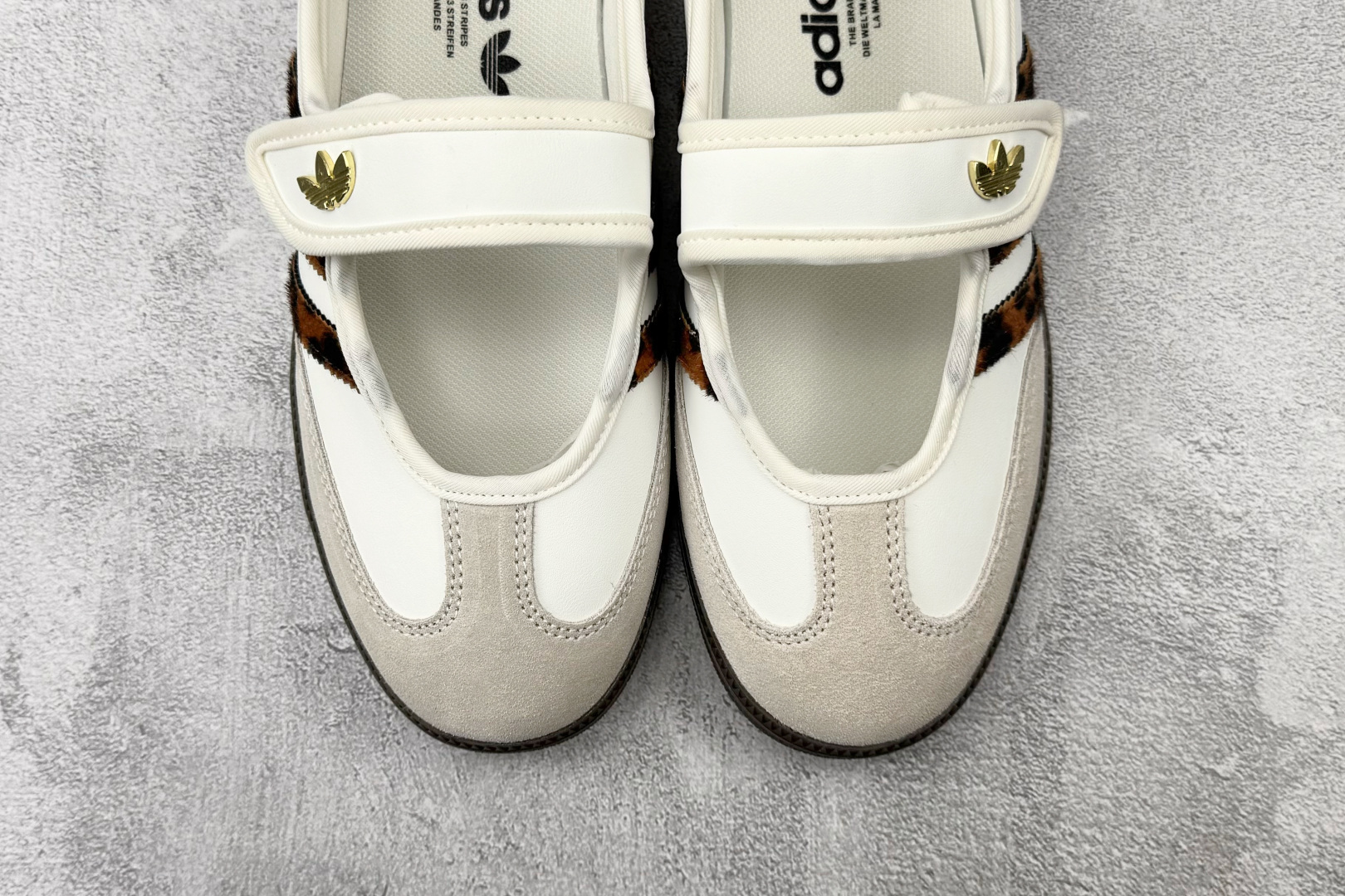 R版 出口订单 adidas originals Samba OG 豹纹 货号：HQ7970 尺码：35.5 36 36