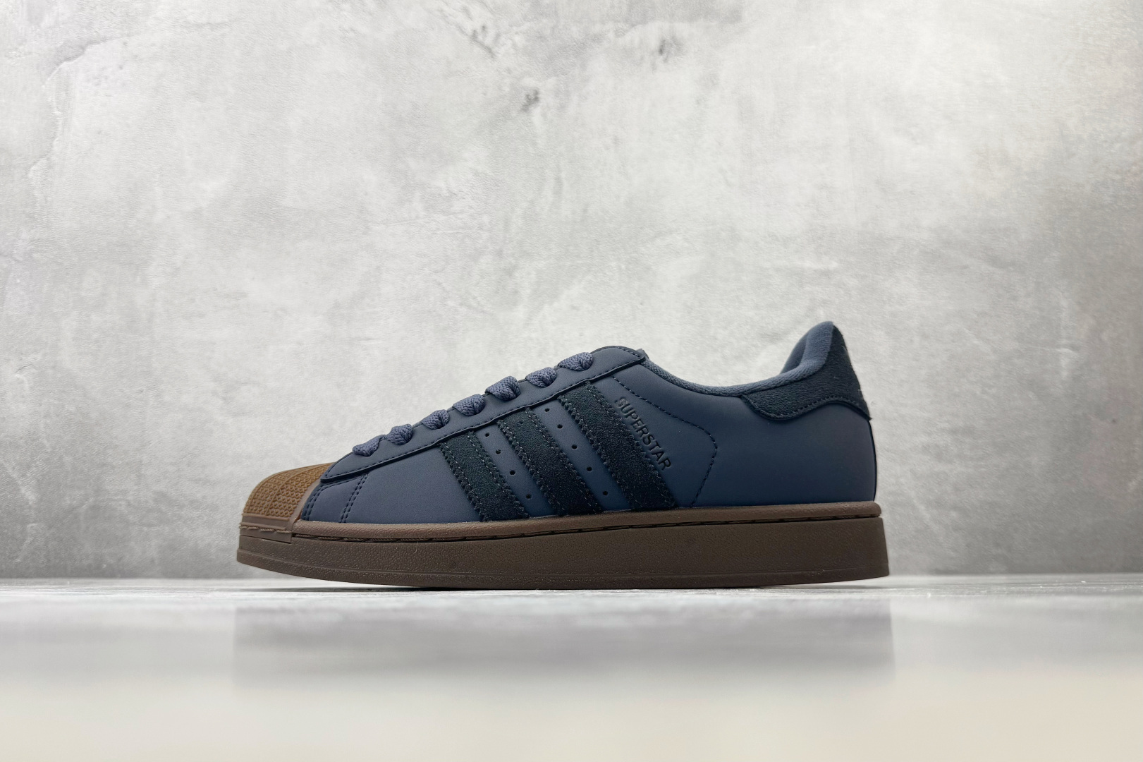PP adidas originals Superstar 2 蓝黑 货号：JQ3226 尺码：35.5 36 36.5