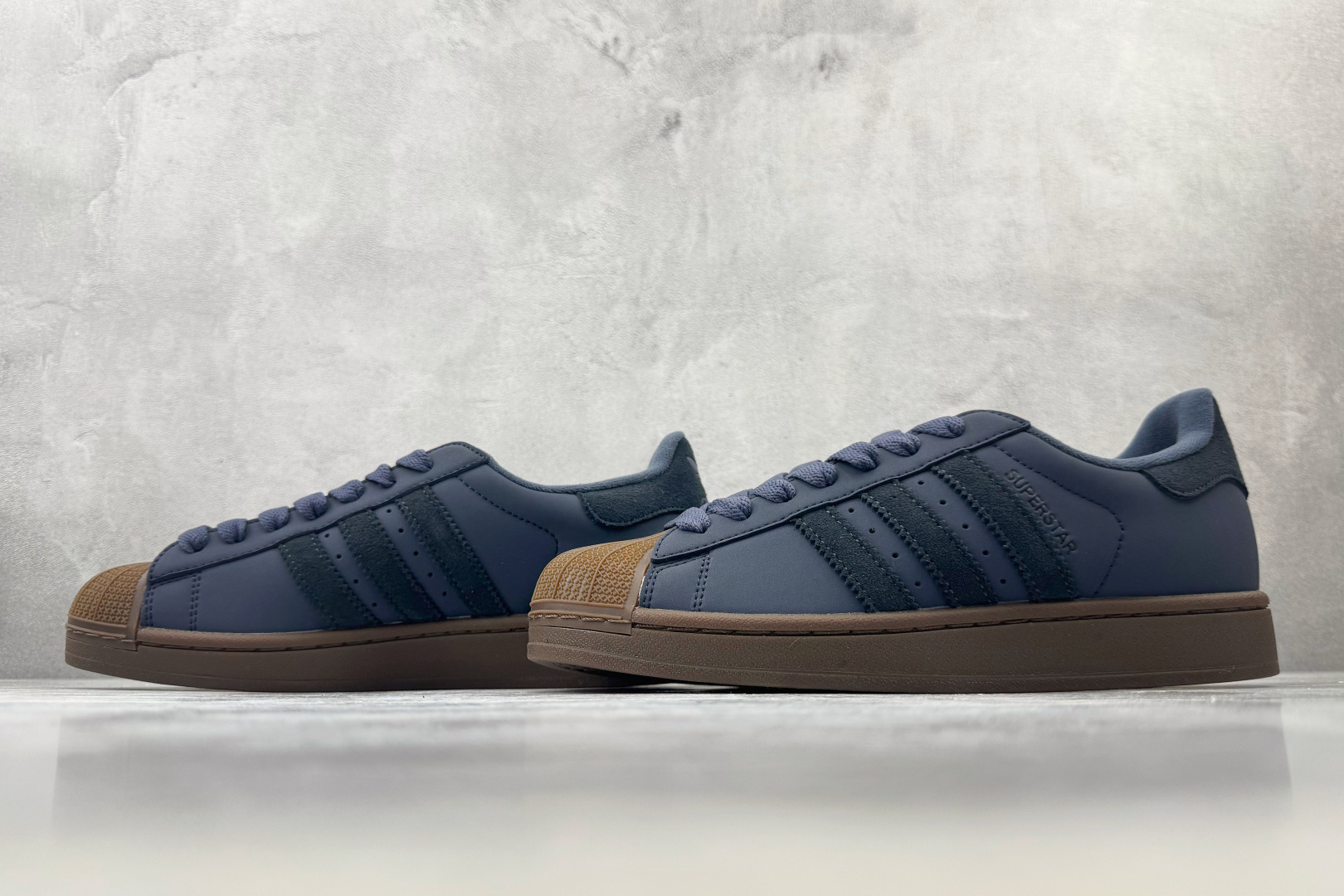 PP adidas originals Superstar 2 蓝黑 货号：JQ3226 尺码：35.5 36 36.5