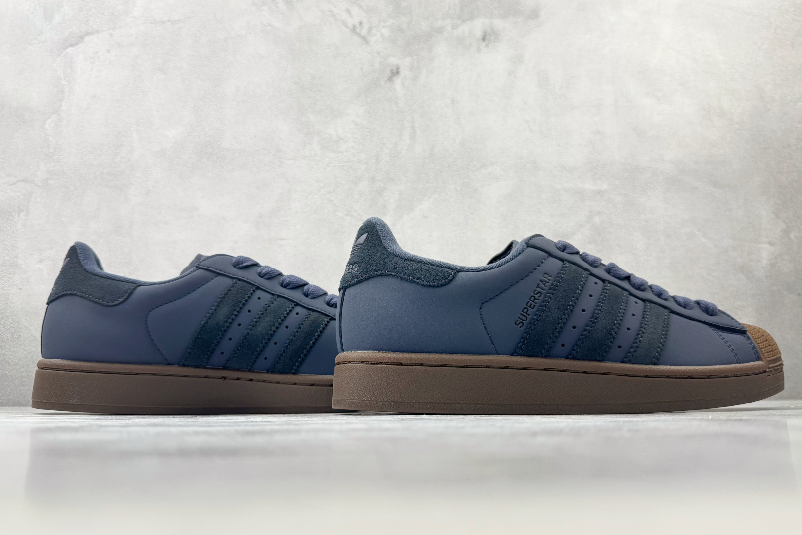 PP adidas originals Superstar 2 蓝黑 货号：JQ3226 尺码：35.5 36 36.5