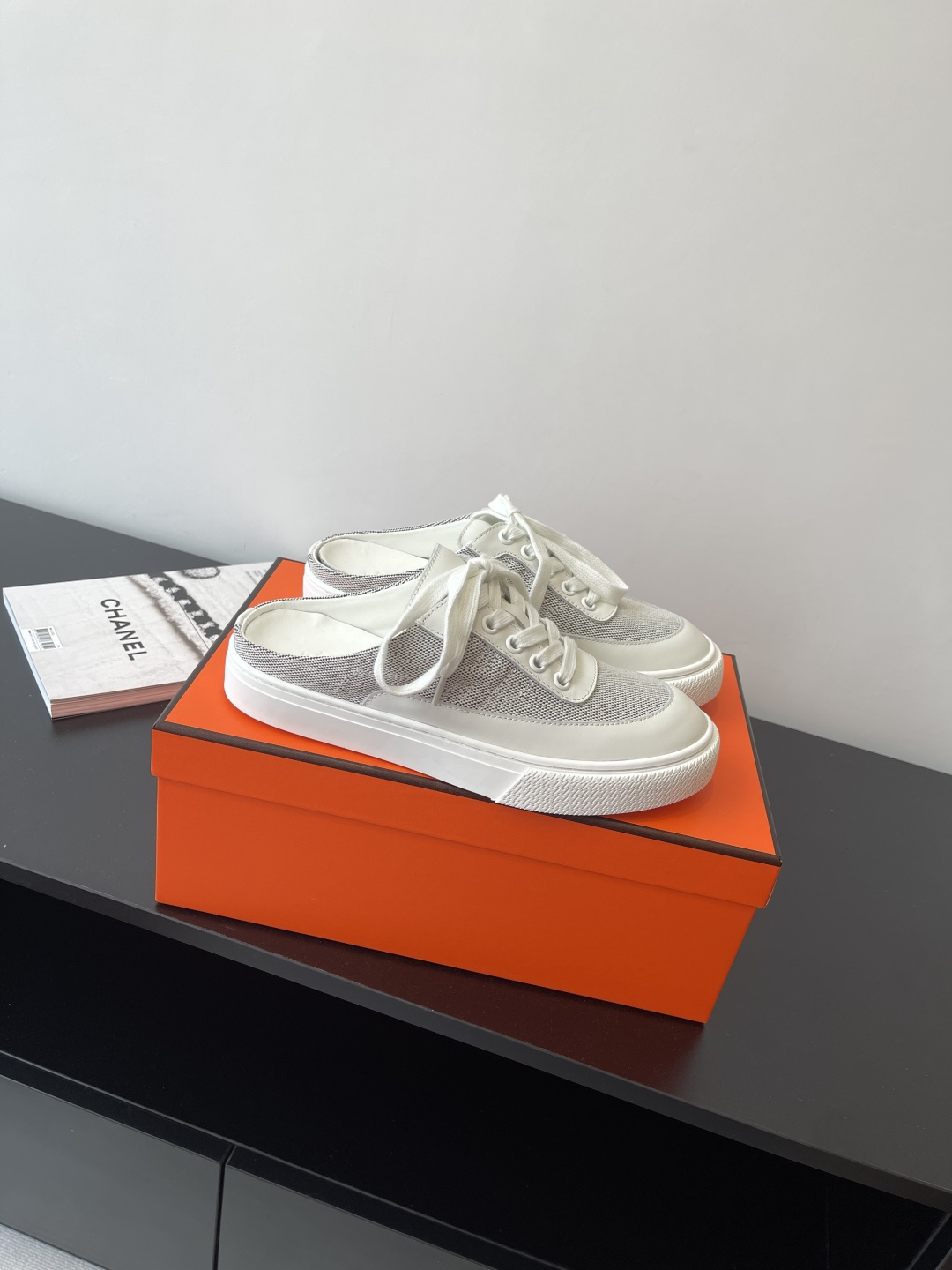 Hermès 爱马仕 H系带新品 一脚蹬 半拖鞋