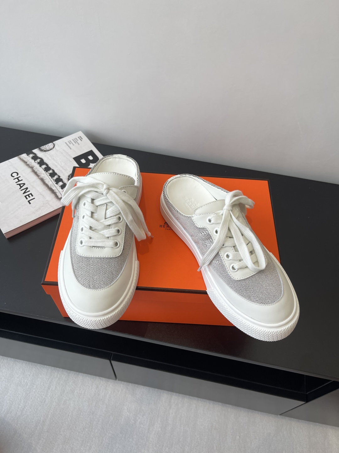 Hermès 爱马仕 H系带新品 一脚蹬 半拖鞋