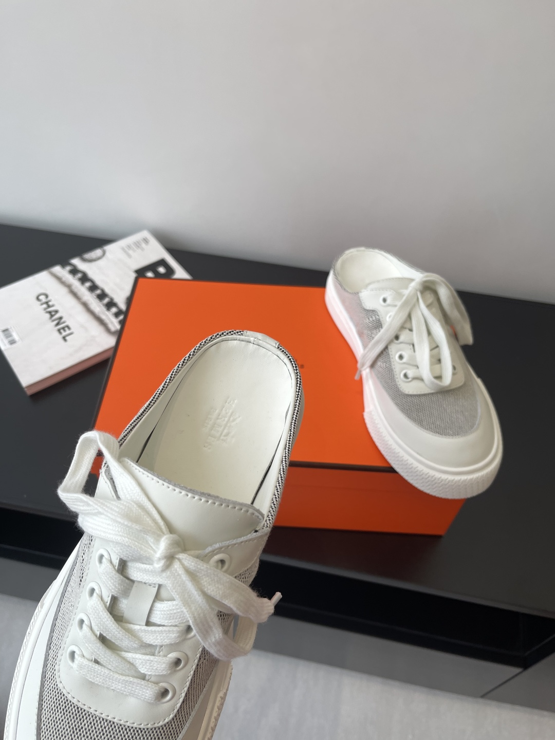 Hermès 爱马仕 H系带新品 一脚蹬 半拖鞋