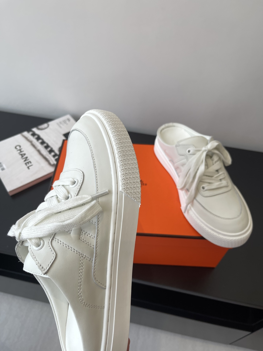 Hermès 爱马仕 H系带新品 一脚蹬 半拖鞋