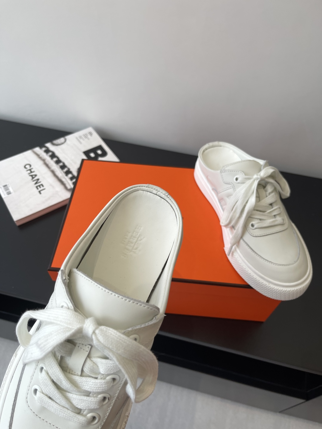 Hermès 爱马仕 H系带新品 一脚蹬 半拖鞋