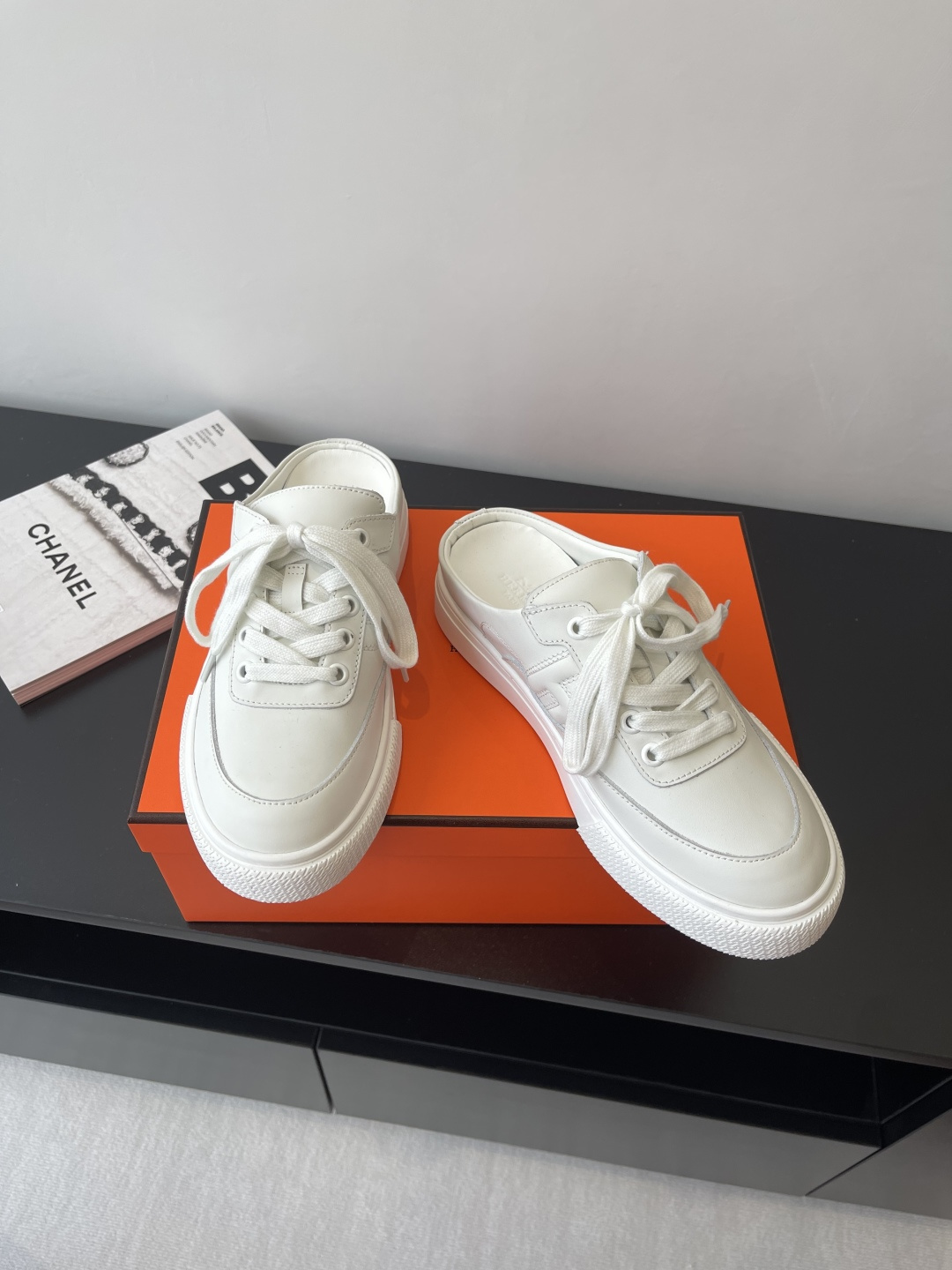 Hermès 爱马仕 H系带新品 一脚蹬 半拖鞋