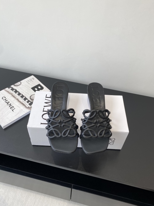 Loewe Spring/Summer Leather Sandals With Anagram Detail and Sculptural Design 1 Loewe Spring/Summer Leather Sandals With Anagram Detail and Sculptural Design