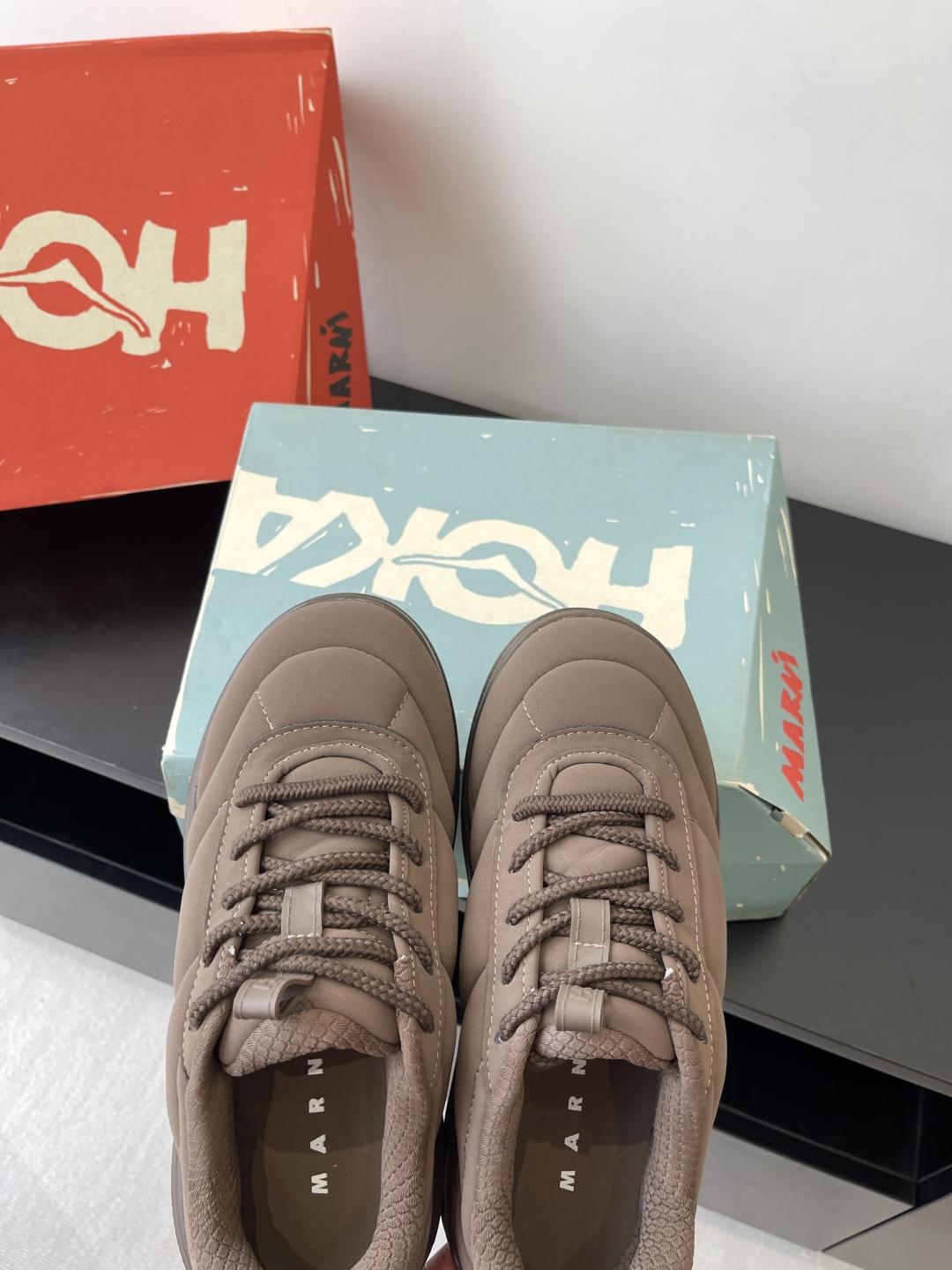 Marni X Hoka Summer Sneakers: 750 Co-Financed Macaron Color Series - 图片 6