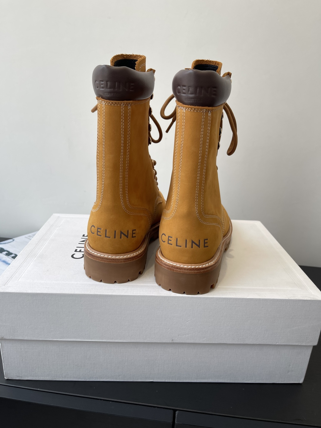 Celine Haute Couture Classic Luxury Leather Shoe Ref.4A605008 8