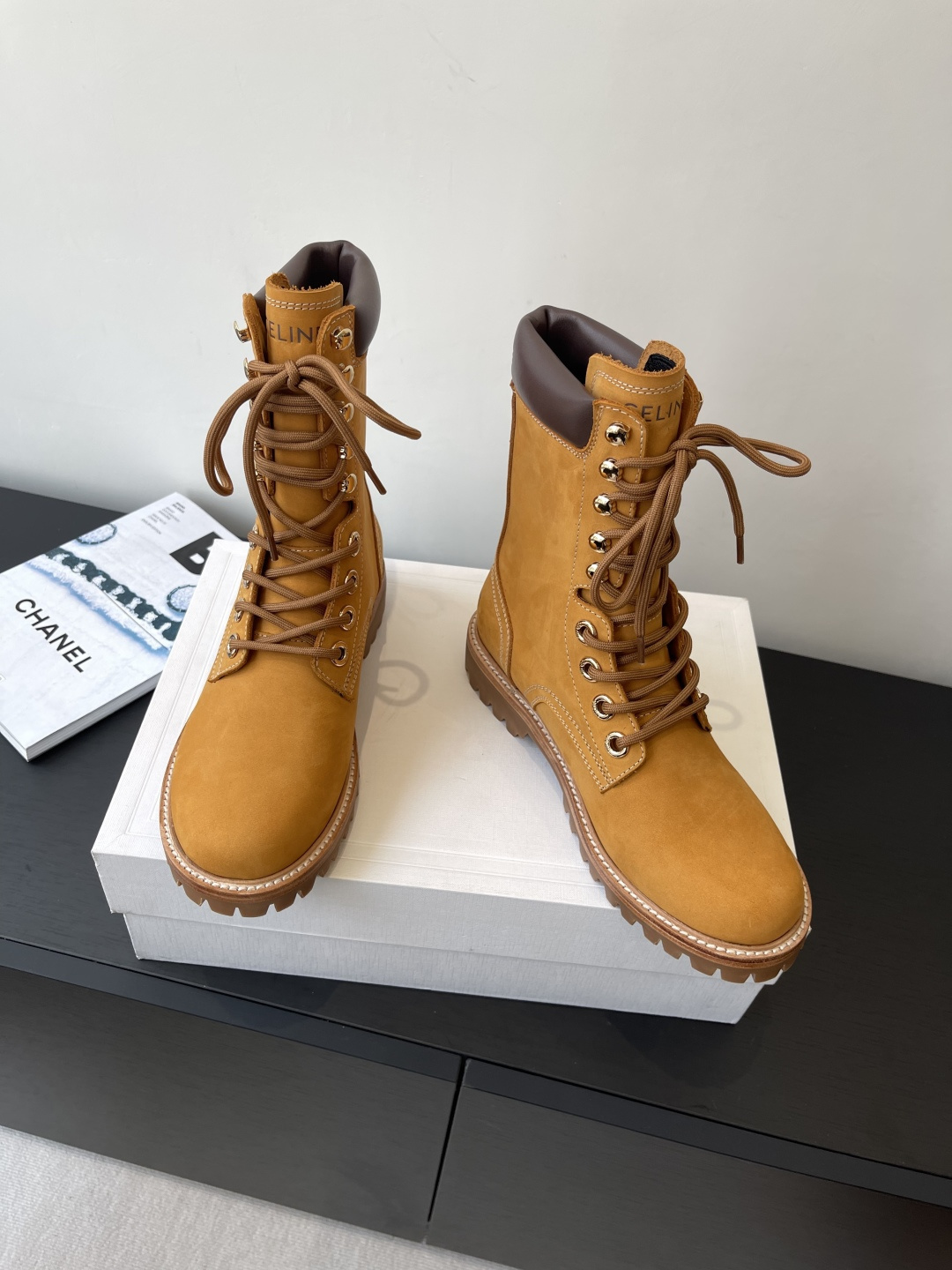 Celine Haute Couture Classic Luxury Leather Shoe Ref.4A605008 9