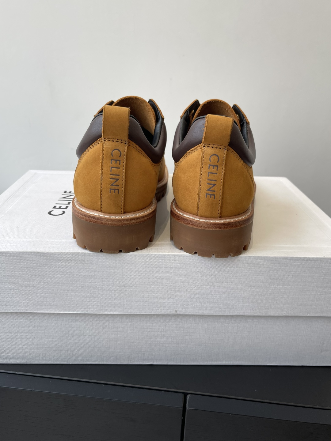 Celine Haute Couture Classic Luxury Leather Shoe Ref 8