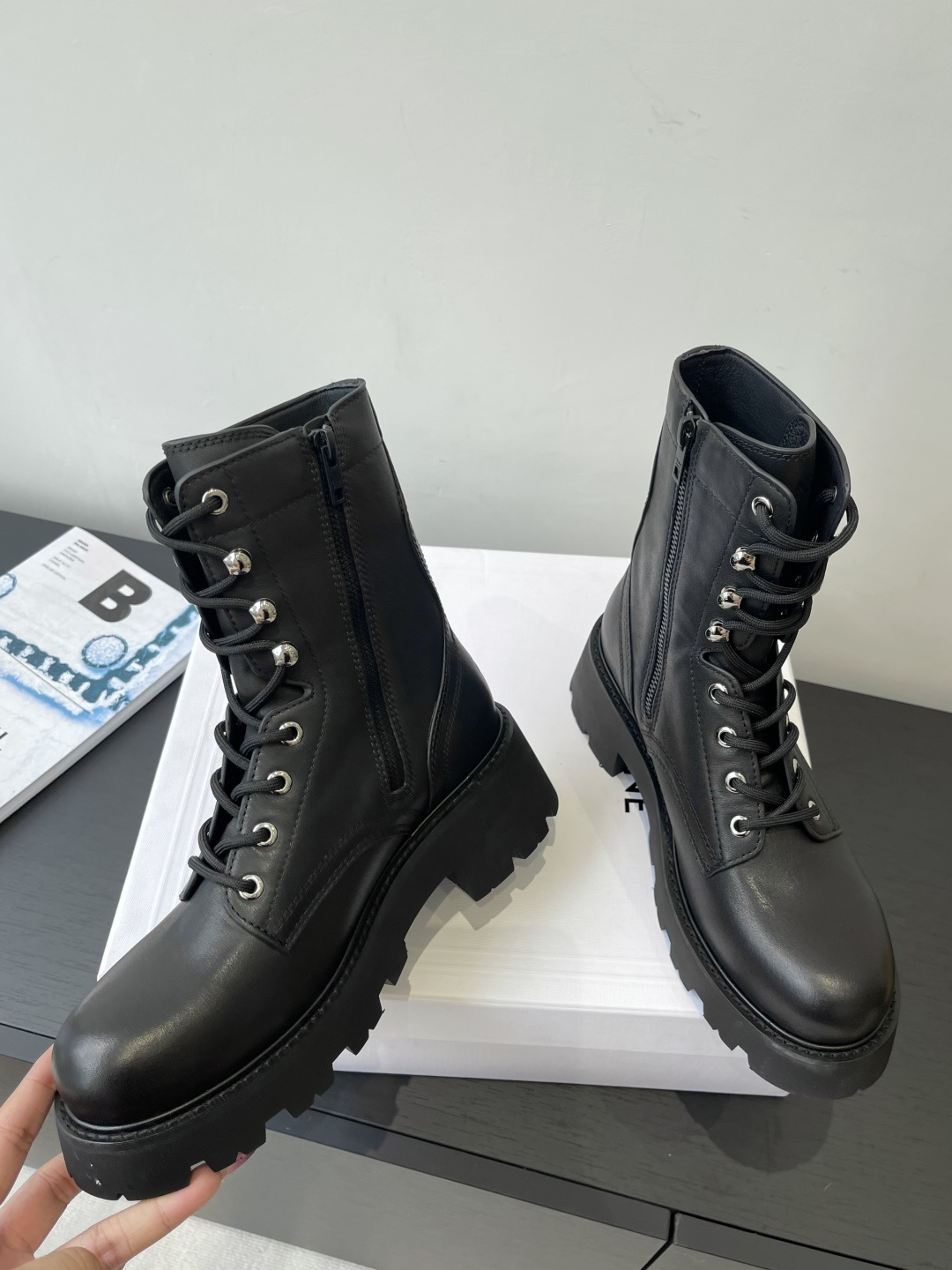 Celine Haute Couture Classic Luxury Leather Shoe Ref 4
