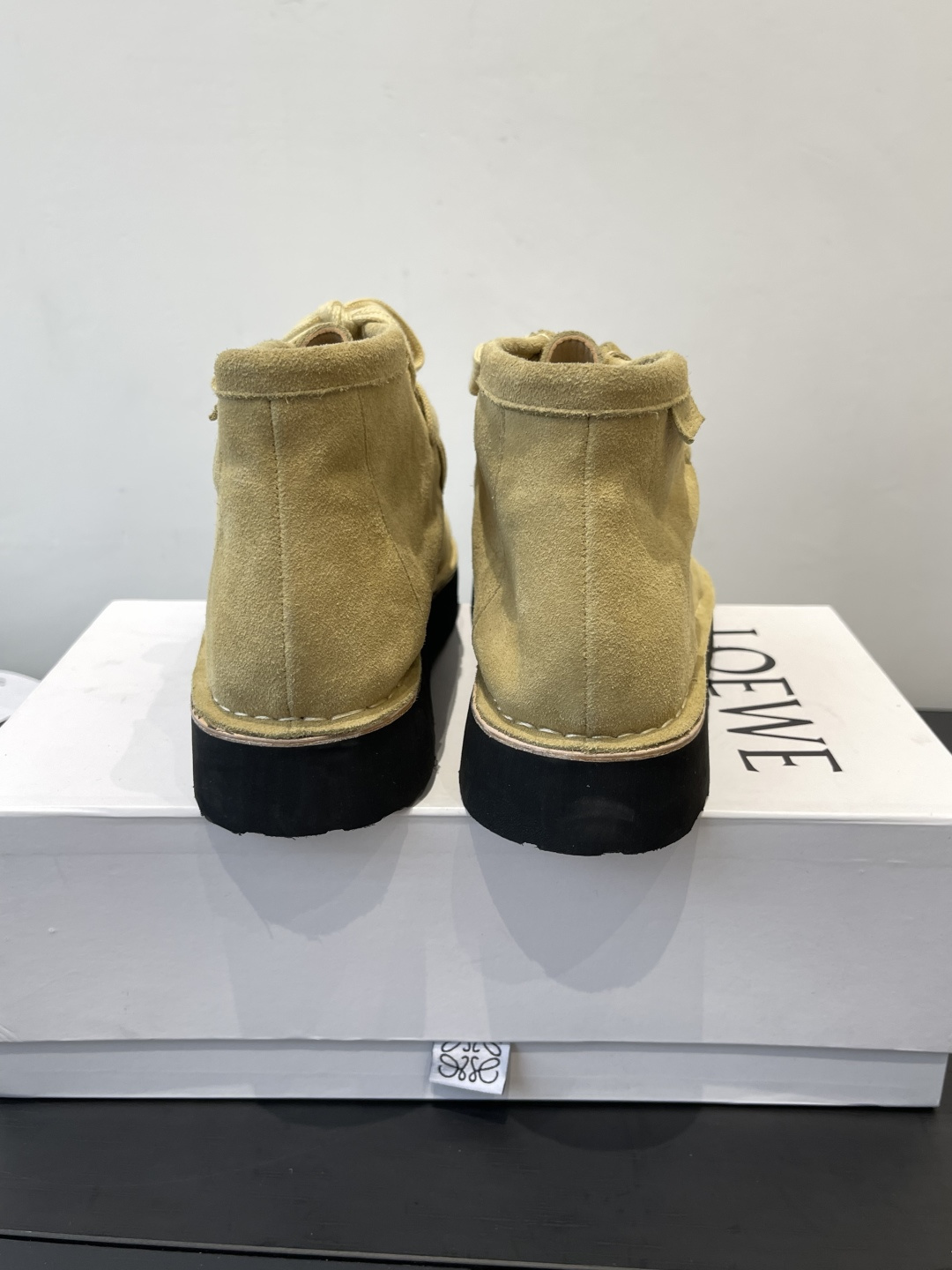 “672 Loewe 25SS Autumn Winter Shoe Review: Cute Round Head Design, Imported Fabric, Soft Sheepskin” - 图片 8