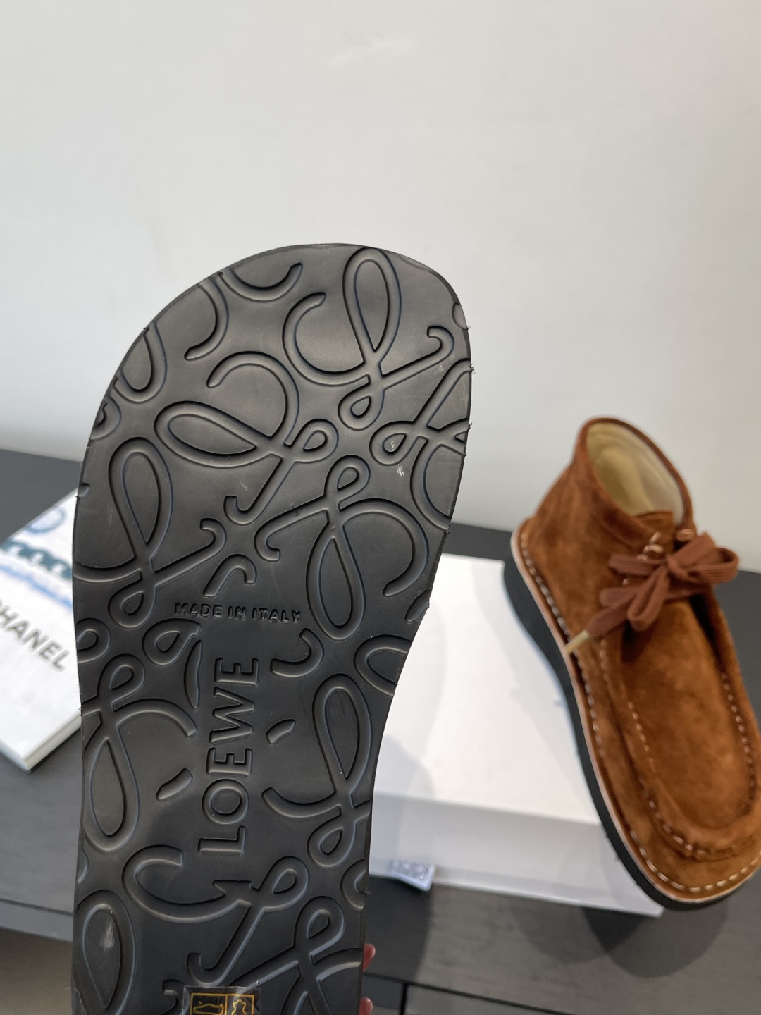 “672 Loewe 25SS Autumn Winter Shoe: Cute, Cozy, Imported Fabric, Sheepskin Interior, Multiple Sizes” - 图片 5