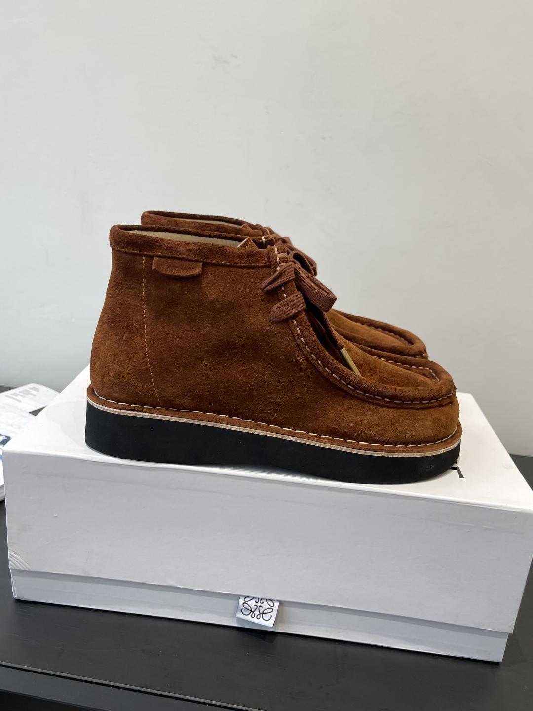 “672 Loewe 25SS Autumn Winter Shoe: Cute, Cozy, Imported Fabric, Sheepskin Interior, Multiple Sizes” - 图片 2