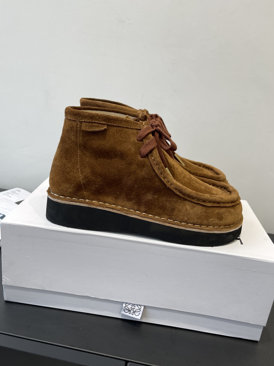“672 Loewe 25SS Autumn Winter Shoes: Cute, Cozy, Imported Fabric, Sheepskin Inside” - 图片 2