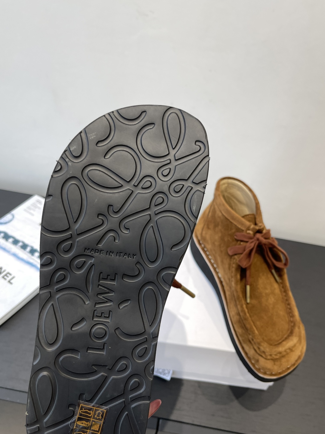 “672 Loewe 25SS Autumn Winter Shoes: Cute, Cozy, Imported Fabric, Sheepskin Inside” - 图片 5